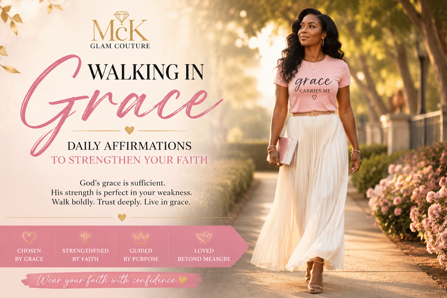 Walking in Grace: Daily Affirmations to Strengthen Your Faith