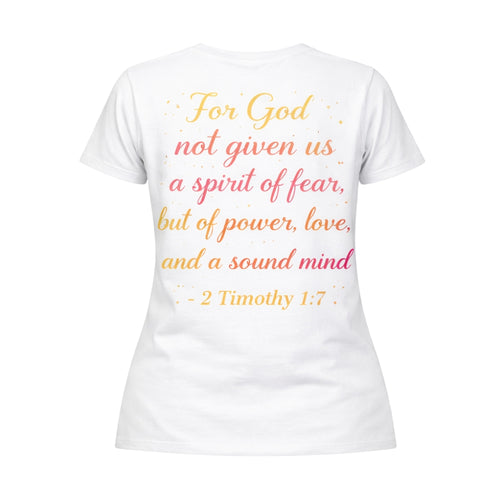 Faith Over Fear Tee – McK Glam Couture