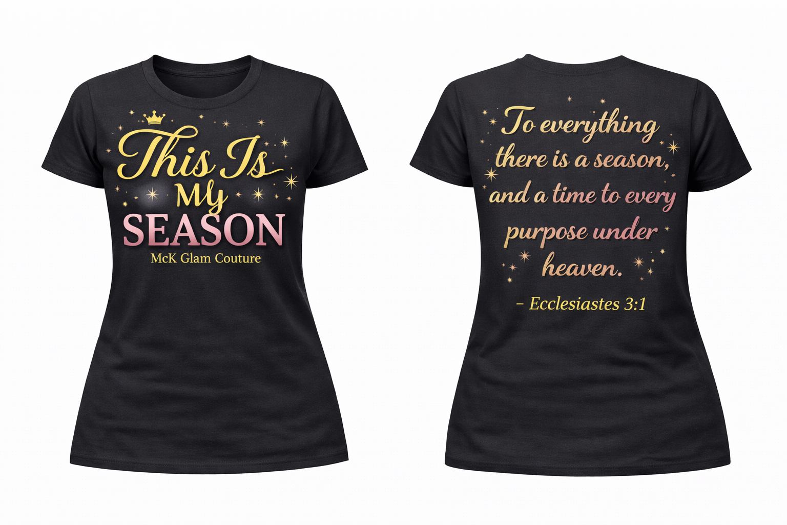 This Is My Season Tee – McK Glam Couture