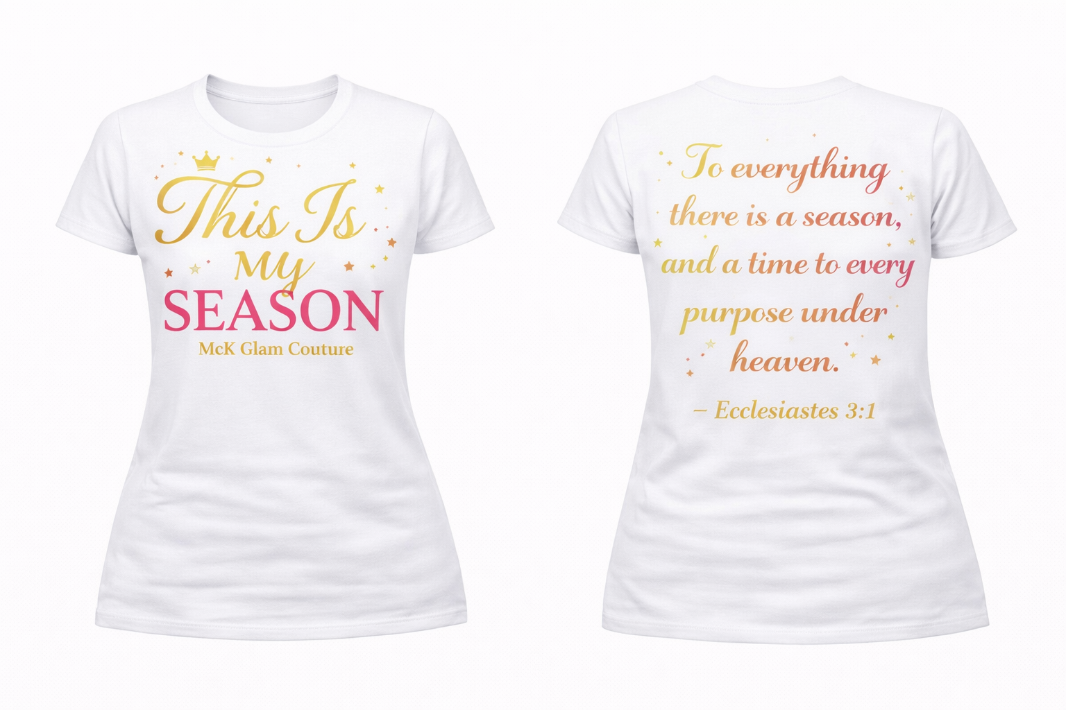This Is My Season Tee – McK Glam Couture
