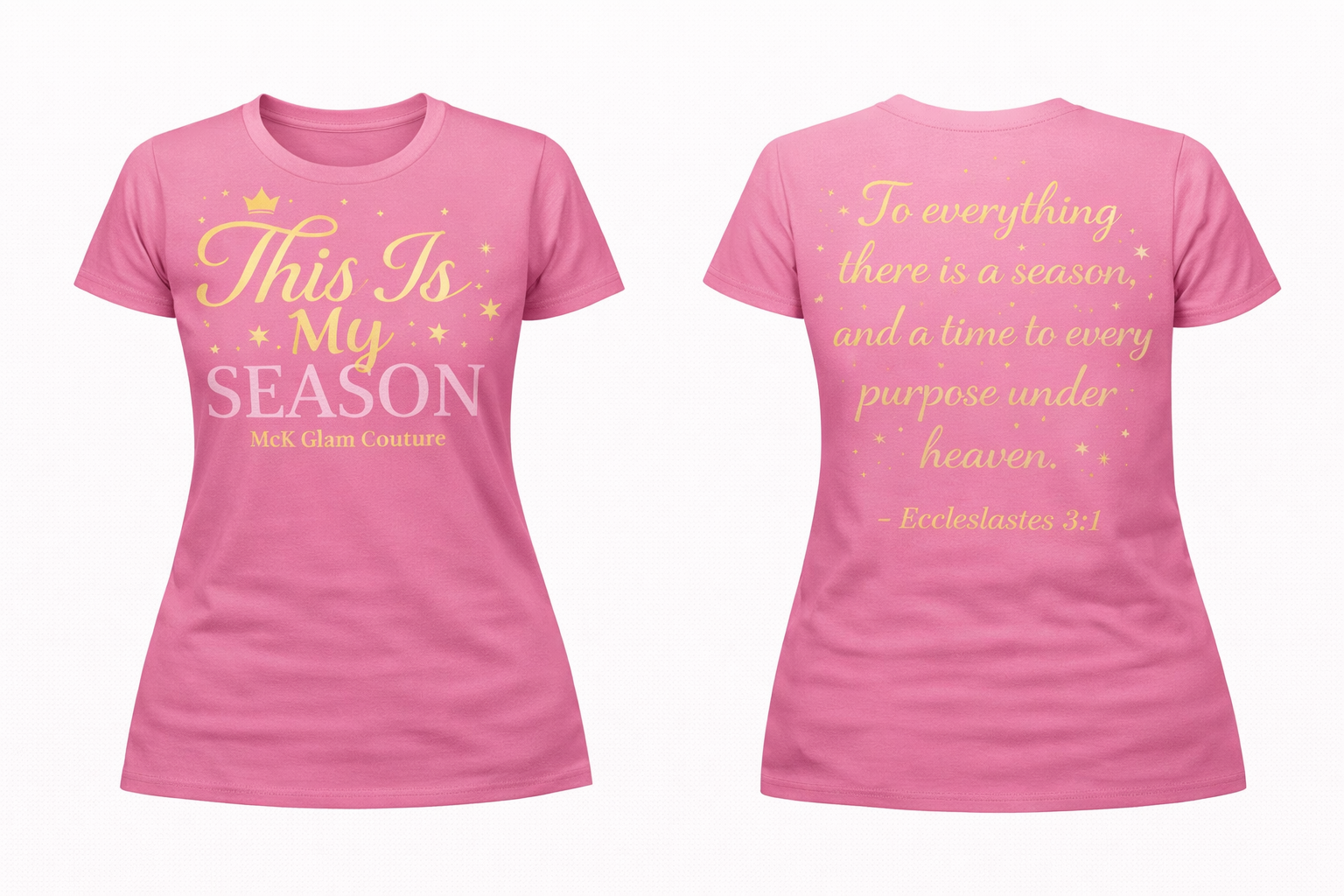 This Is My Season Tee – McK Glam Couture